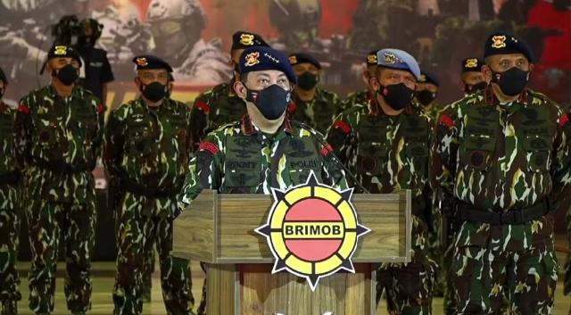 Alasan Kapolri Beri Bintang Tiga ke Komandan Korps Brimob Polri