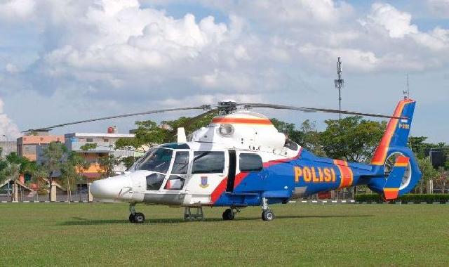 Perkuat Patroli Udara, Mabes Polri Kirim Helikopter Untuk Polda Riau