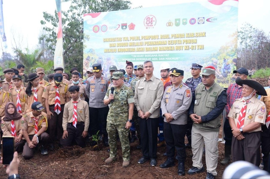 Green Policing dan Green Defense Bersatu, Siak Jadi Titik Gerak Pemulihan Lingkungan