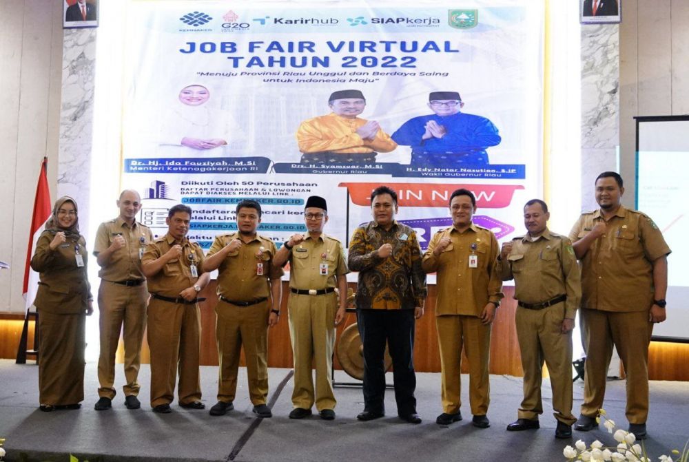 Ini Daftar Perusahaan Pada Job Fair Virtual 2022 Riau