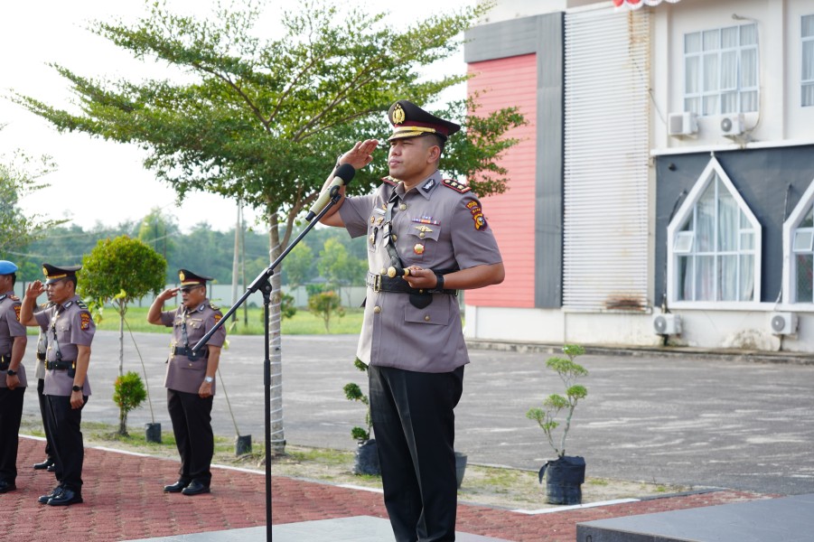 Hari Juang Polri 2026, Kapolres AKBP Gede Adi Dorong Personel Perkuat Pelayanan Humanis