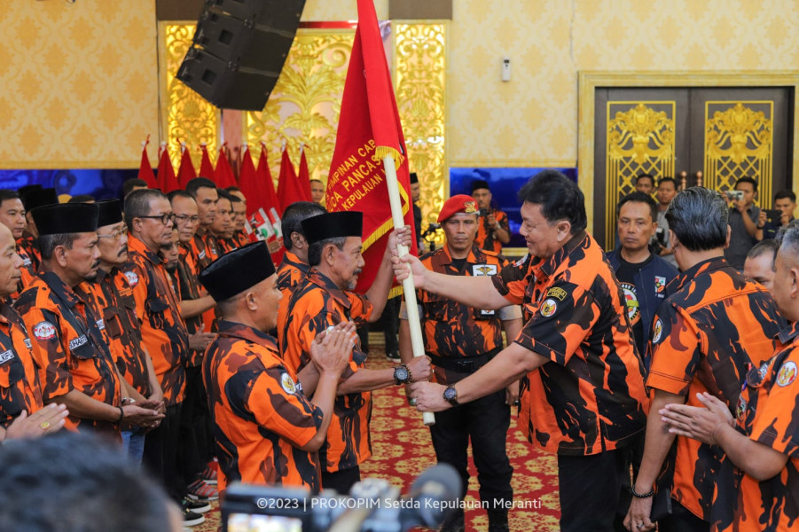 Plt Bupati Asmar Hadiri Pelantikan Pengurus Pemuda Pancasila Kepulauan Meranti