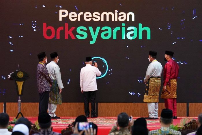Diresmikan Wapres RI, Bank Riau Kepri Sah Jadi BRK Syariah