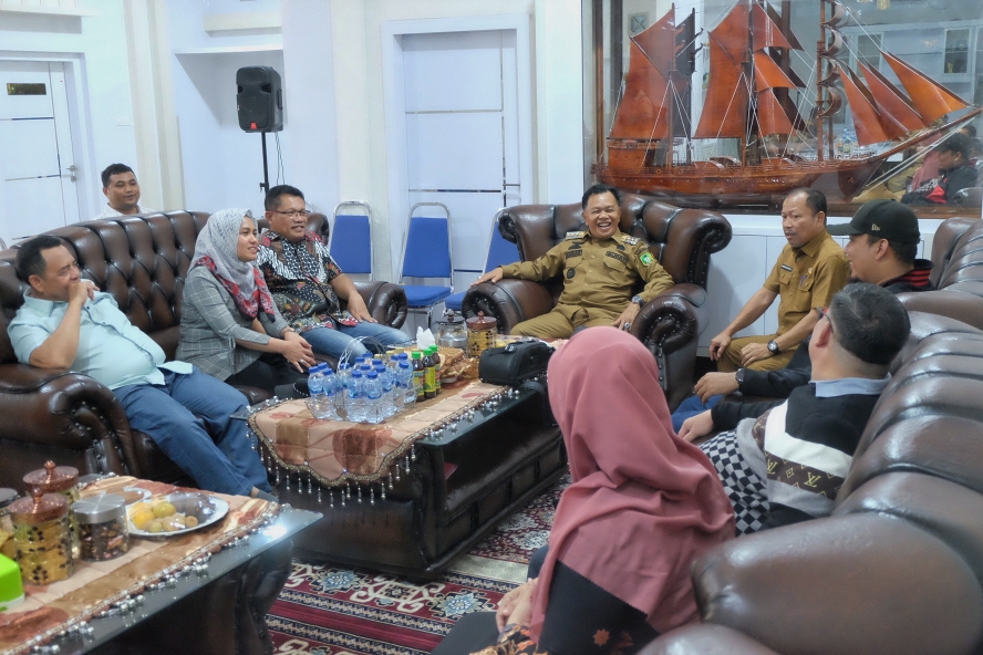 Plt Bupati Kepulauan Meranti Terima Kunjungan Kerja Komisi V DPRD Riau