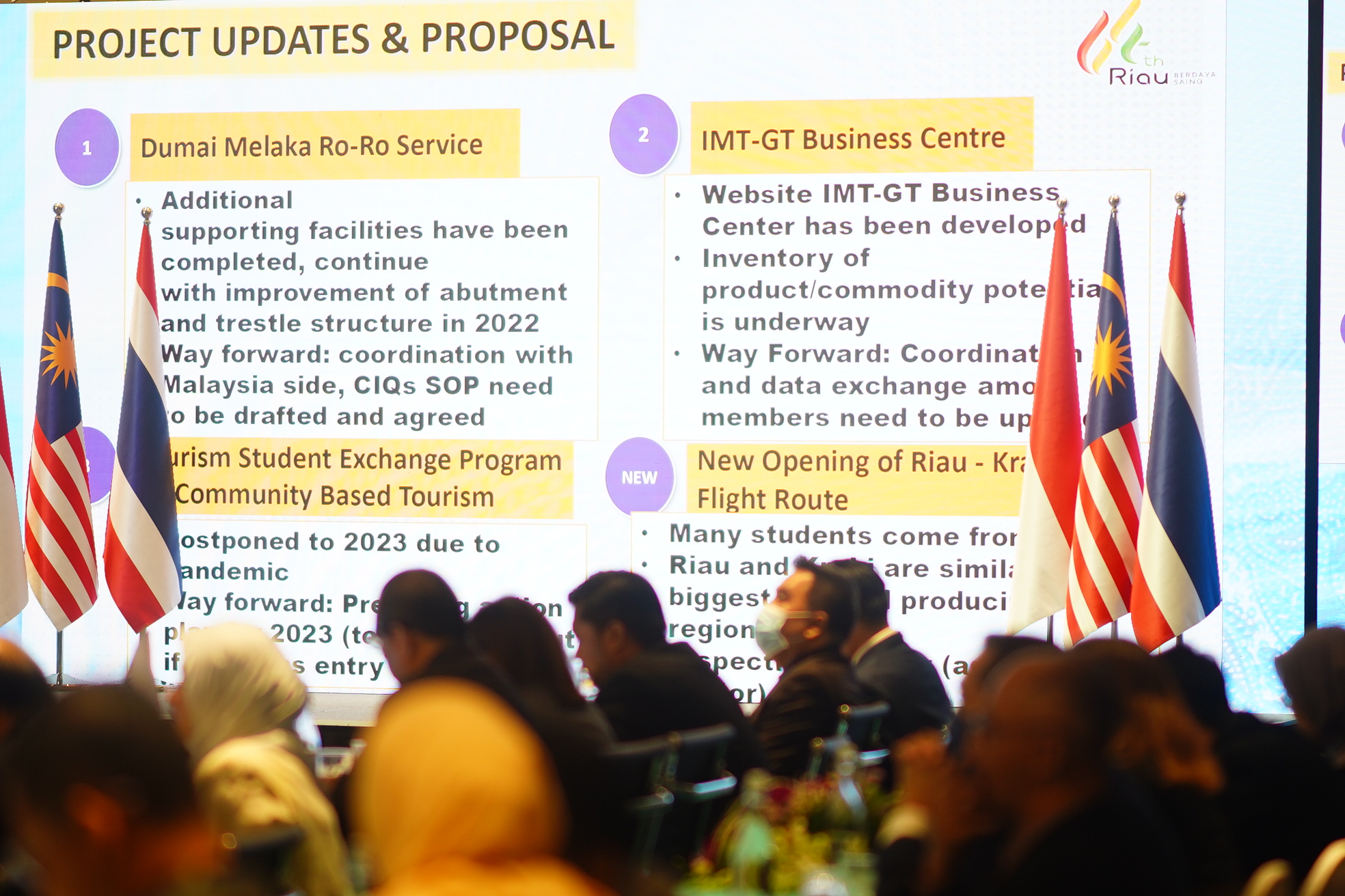 Roro Dumai - Melaka Jadi Pembahasan Prioritas Forum IMT-GT Thailand