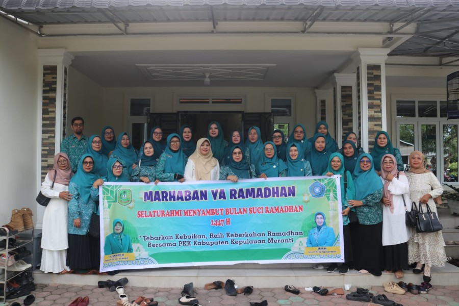 Sambut Ramadan, TP-PKK dan BKMT Meranti Santuni Anak Yatim dan Duafa