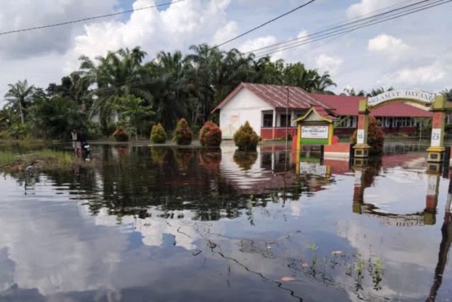 Inhil Tetapkan Status Tanggap Darurat Banjir 14 Hari