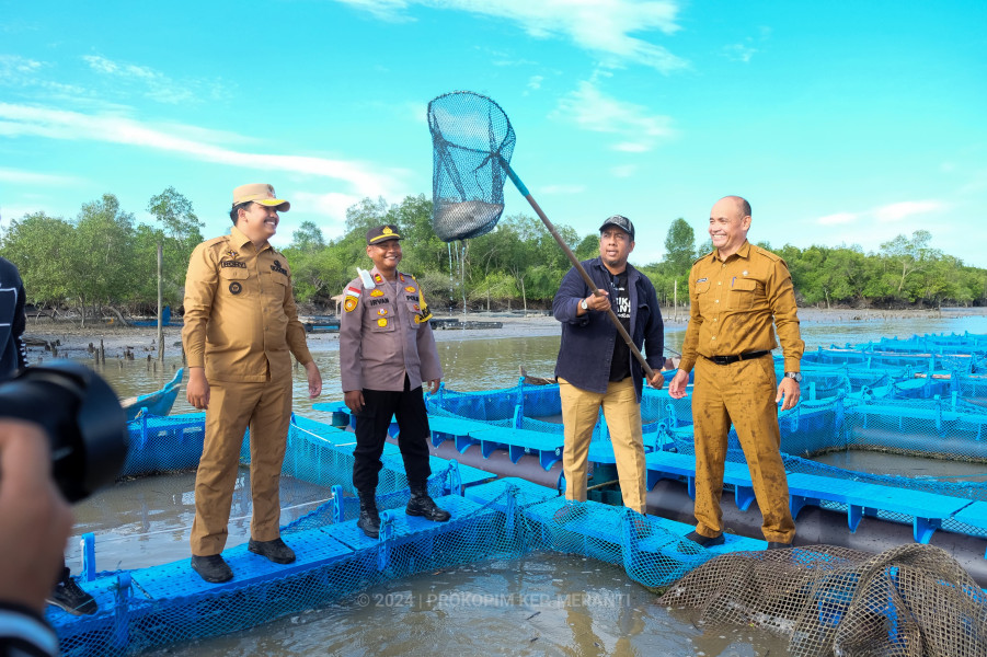 Pjs Bupati Meranti Tinjau Sektor Perikanan di Rangsang Barat