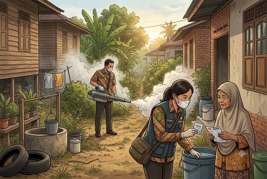 Kasus DBD di Indragiri Hulu Tembus 235 Kasus Hingga Agustus 2026