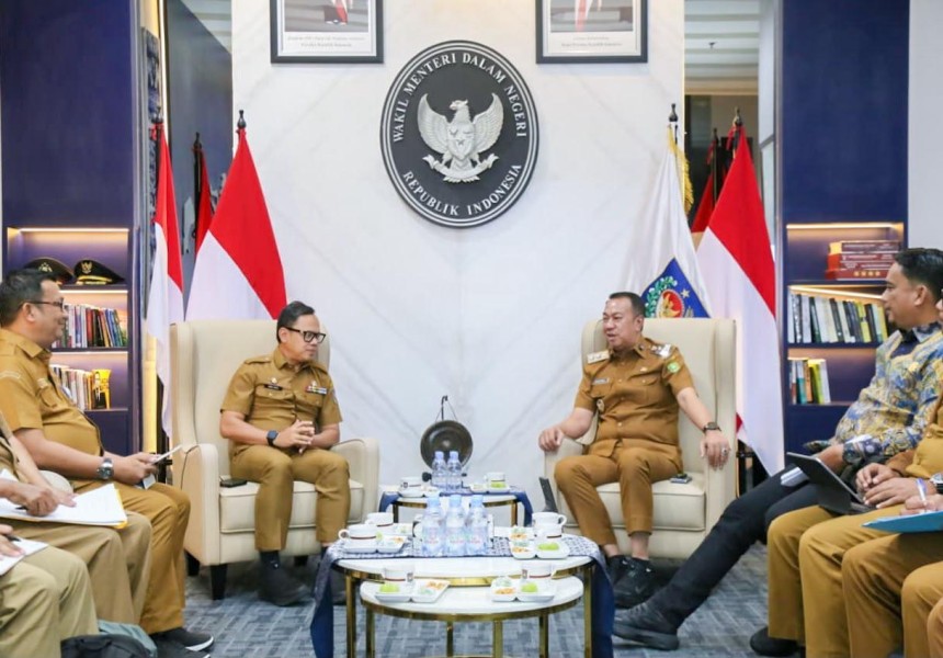 Temui Wamendagri, Wabup Muzamil Minta Status Meranti Masuk RUU Daerah Kepulauan