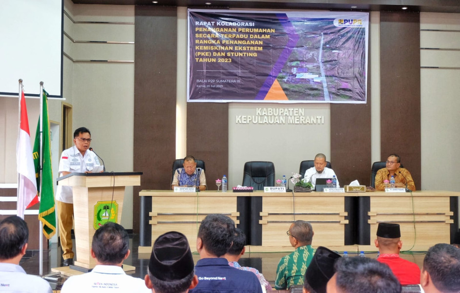 Plt Bupati Asmar Buka Rapat Penanganan Kemiskinan Ekstrem dan Stunting