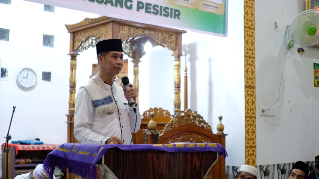 Safari Ramadan di Sendaur, Sekda Meranti Ingatkan Bahaya Kebakaran Lahan