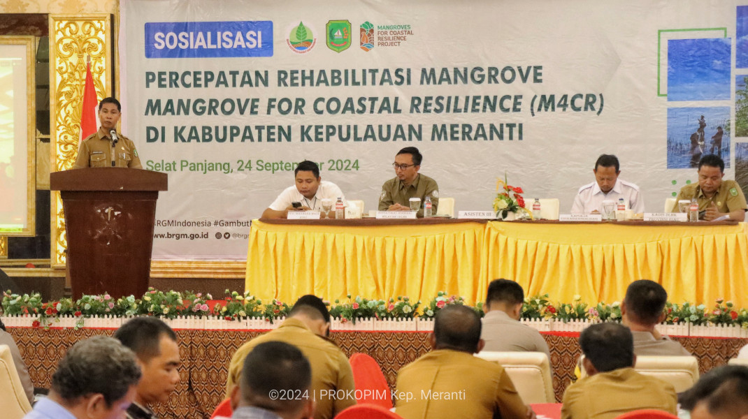 Pemkab Meranti Sambut Baik Percepatan Rehabilitasi Mangrove BRGM