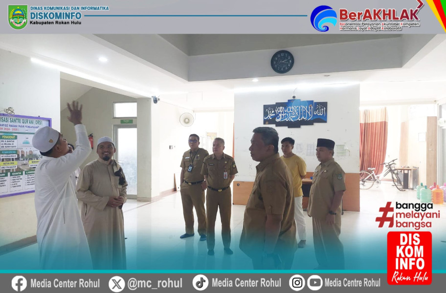 Bupati dan Wabup Rohul Tinjau Islamic Center Pasirpengaraian, Komitmen Wujudkan Janji Kampanye