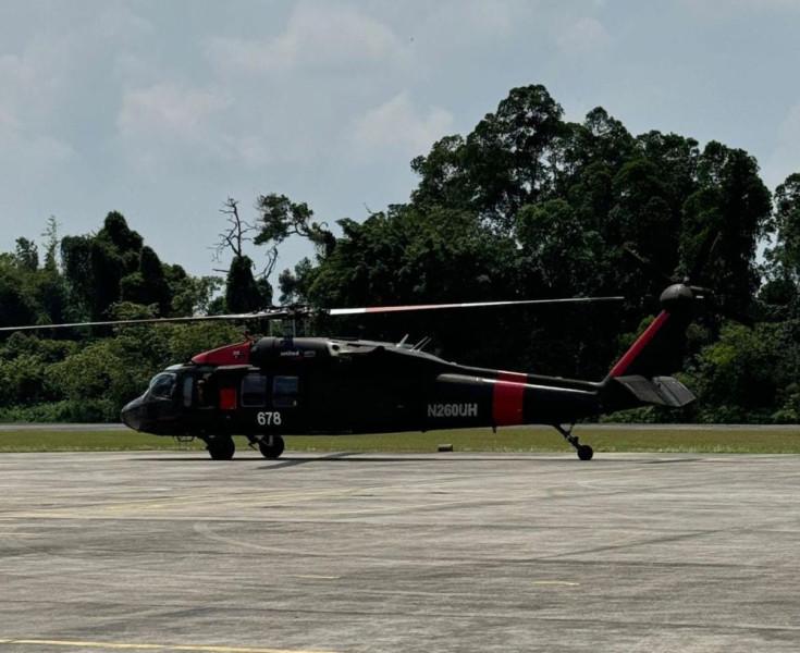 BNPB Datangkan Helikopter Black Hawk Dari Australia Bantu Padamkan Karhutla di Riau