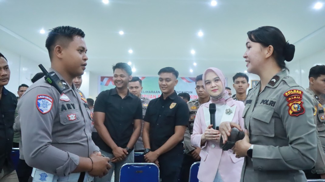 Polres Meranti Gelar Pelatihan Public Speaking untuk Dukung Program Green Policing