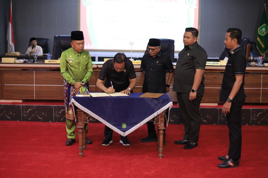 Pemkab dan DPRD Meranti Sepakati KUA-PPAS APBD 2026 Rp1,1 Triliun Lebih