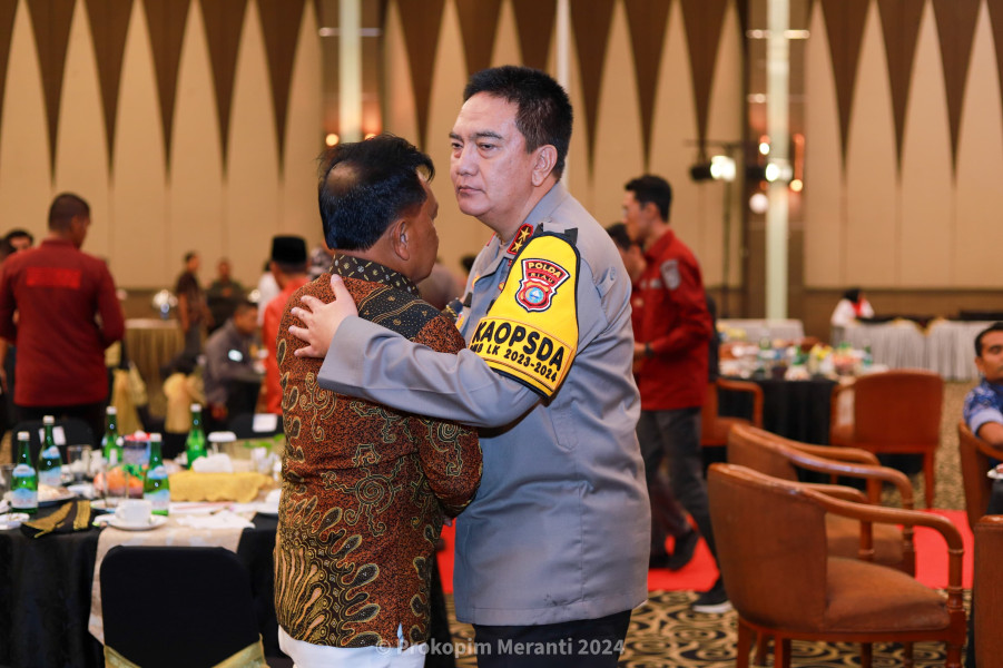 Hadiri Rapim TNI/Polri, Plt Bupati Asmar Ucapkan Terima Kasih