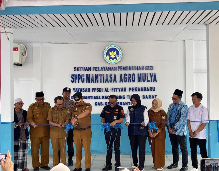 Dapur MBG di Mantiasa Diresmikan, 43 Ribu Warga Sudah Terima Manfaat