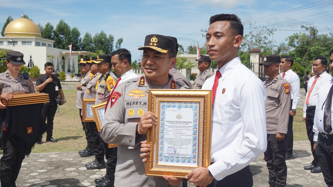 Kapolda Riau Apresiasi Semangat Polres Kepulauan Meranti Berantas Narkoba