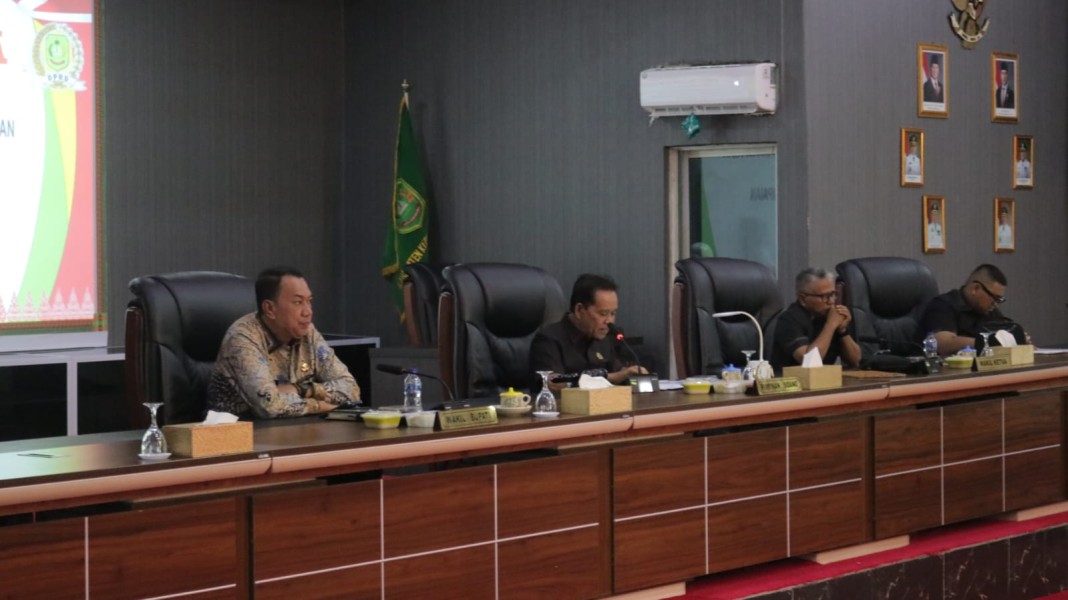 Tiga Ranperda Usulan Pemkab Meranti Mulai Dibahas, Wabup Muzamil Apresiasi Dukungan Fraksi