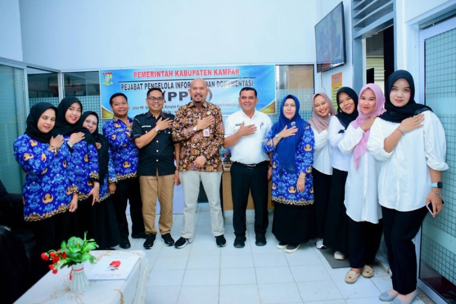 Kunjungi Pemkab Kampar, KI Riau Dorong Peningkatan Kualitas Keterbukaan Informasi
