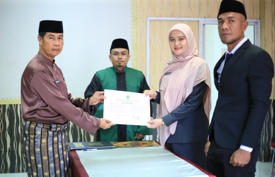 Sekda Kepulauan Meranti Lantik Lima Pejabat Administrator dan Pengawas