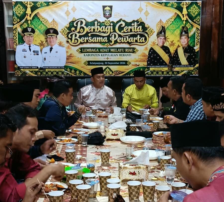 LAMR Kepulauan Meranti Gelar Silaturahmi Perkuat Kolaborasi dengan Pewarta