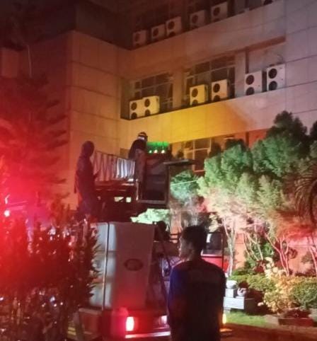 Kebakaran di Kantor Bupati Indragiri Hilir Hanguskan Ruang Kabag Kesra