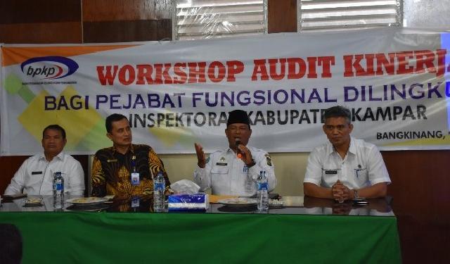 Inspektorat Kampar Gelar Workshop Audit Kinerja