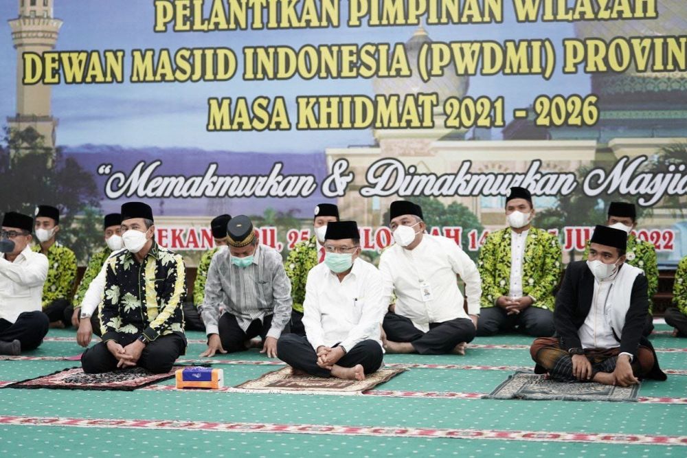 Pengurus PW Dewan Masjid Indonesia Provinsi Riau Resmi Dilantik