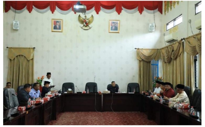 Komisi I DPRD Rohul Bersama Bappeda Selaraskan POKIR Anggota Dewan