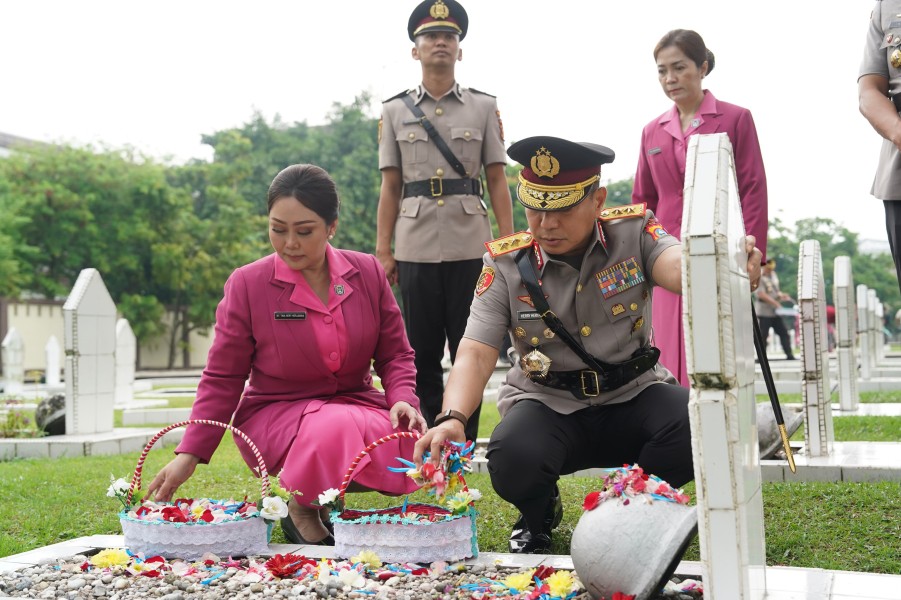 Polda Riau Kenang Jasa Para Pahlawan Jelang Hari Bhayangkara ke-80