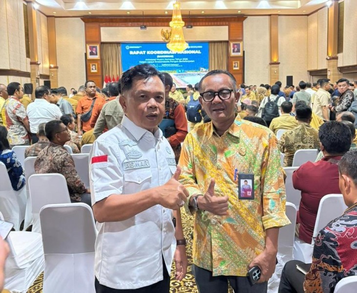 Bupati Asmar Ikuti Rakornas Kementan RI, Bahas Strategi Hadapi Musim Kering Jaga Ketahanan Pangan Nasional