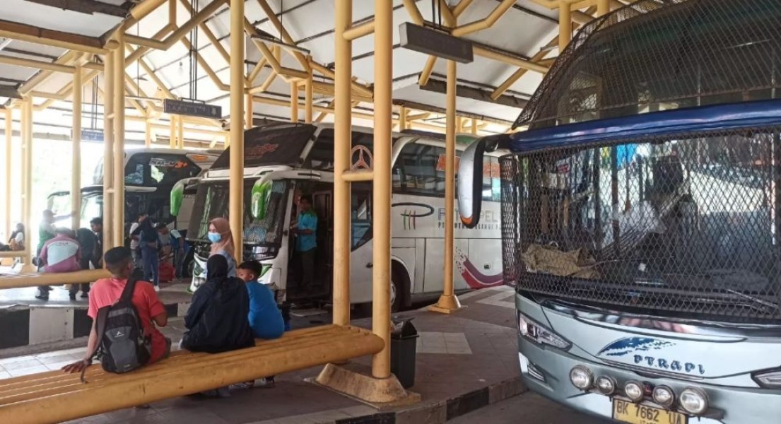Jumlah Penumpang Tujuan Pulau Jawa Mulai Meningkat di Terminal BRPS Pekanbaru