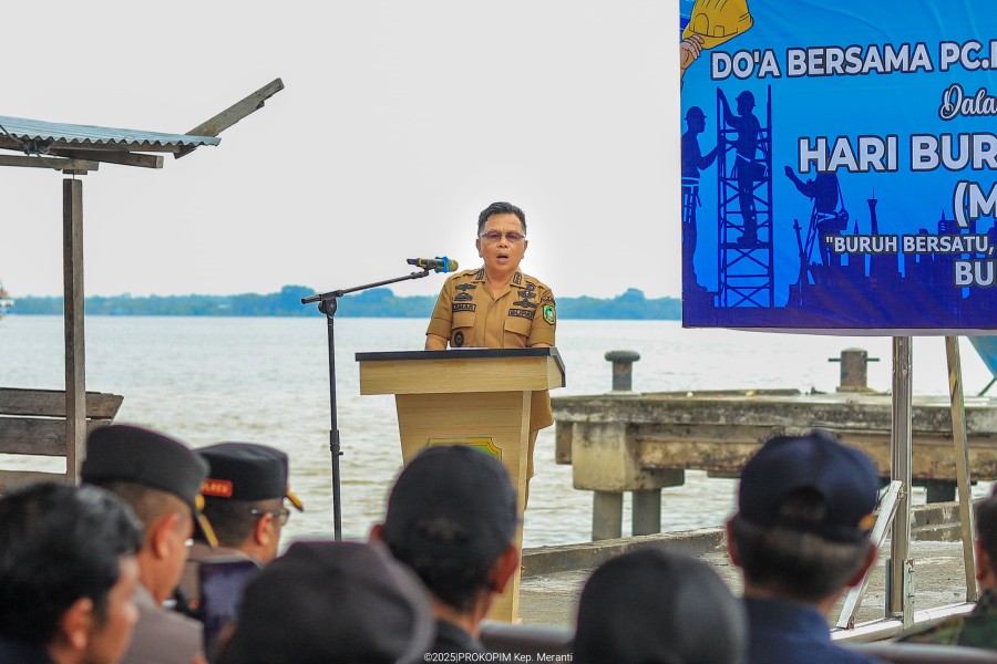 Hadiri Peringatan May Day, Bupati Asmar Ucapkan Terima Kasih untuk Buruh