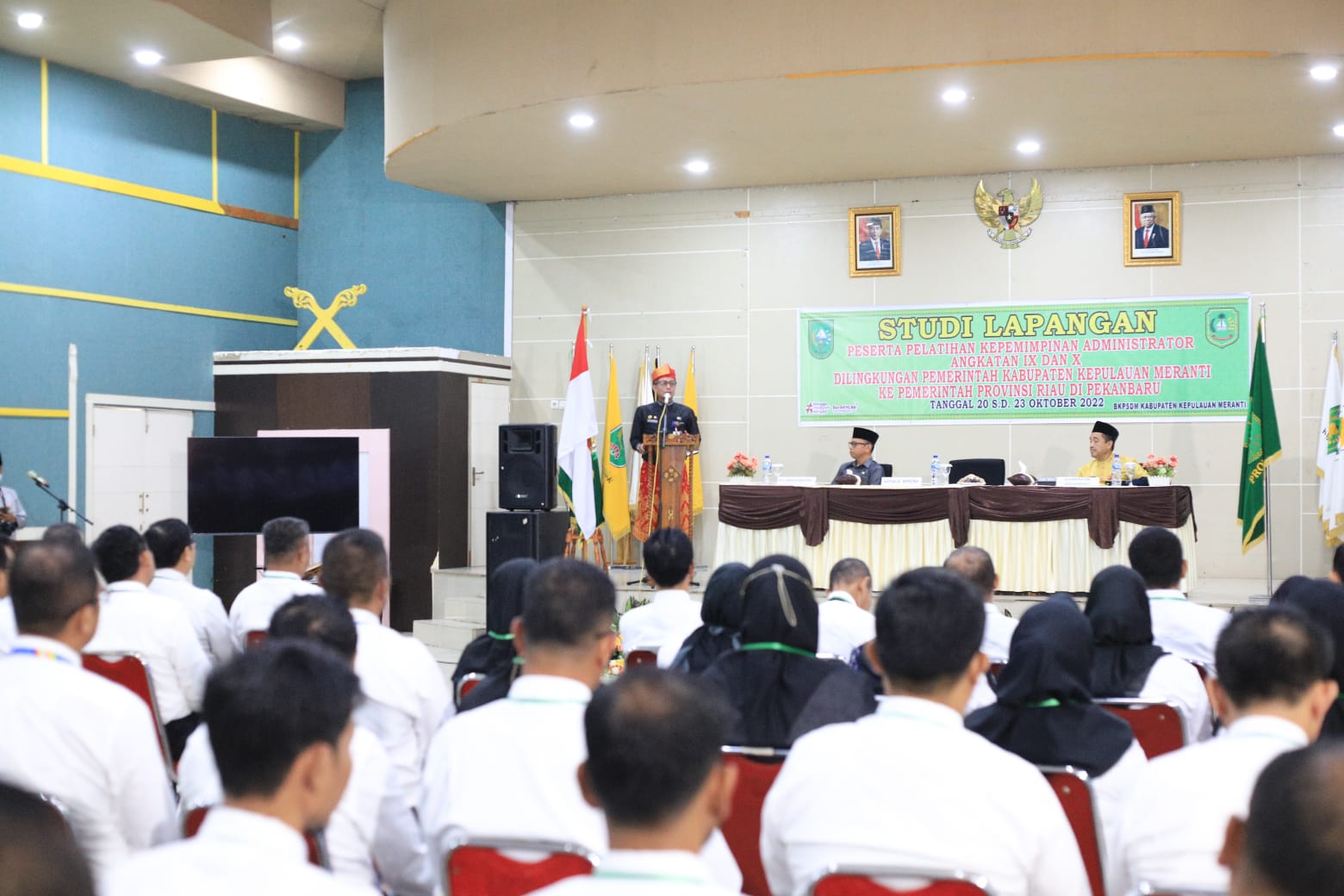 63 Administrator Kepulauan Meranti Studi Lapangan ke BPSDM Riau