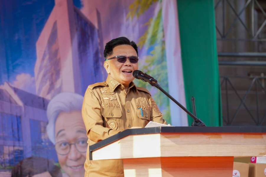 Bupati Asmar Minta BRK Syariah Permudah Layanan ASN Purnatugas