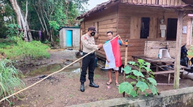 Polisi Imbau Warga Pasang Bendera Meriahkan HUT RI
