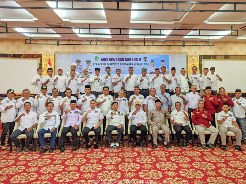 Plt Bupati Asmar Harapkan Apdesi Meranti Majukan Desa