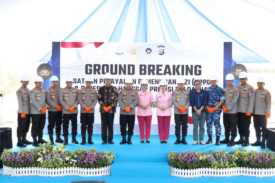 Kapolri Resmikan Hanggar Presisi dan Ground Breaking 9 Titik SPPG Tahap II di Riau