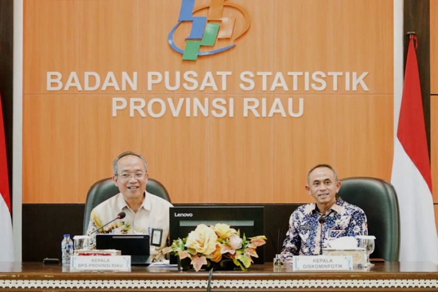 BPS Riau Catat Kemiskinan di Kota Turun, namun di Desa Naik