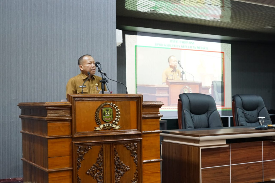 DPRD Gelar Rapat Paripurna Jawaban Bupati Atas Pandangan Umum Fraksi dan Ranperda Inisiatif