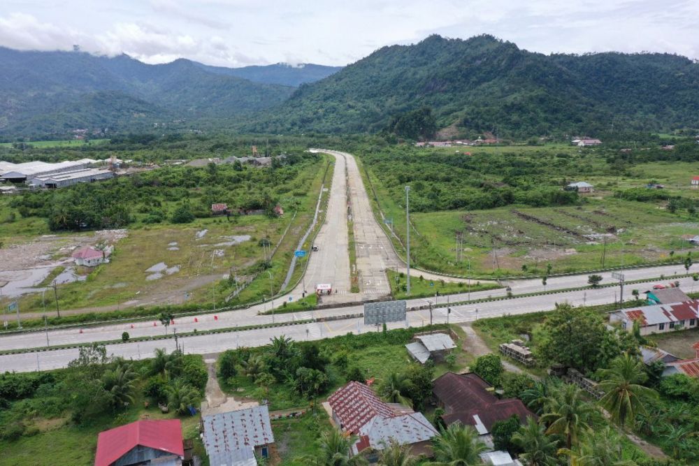 Progres Fisik Tol Riau-Sumbar Ruas Padang-Sicincin Baru 45 Persen