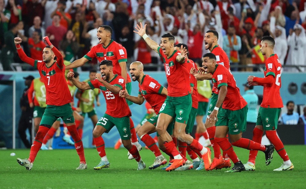 Hasil 16 Besar Piala Dunia 2022: Cetak Sejarah! Maroko Kalahkan Spanyol Lewat Adu Penalti