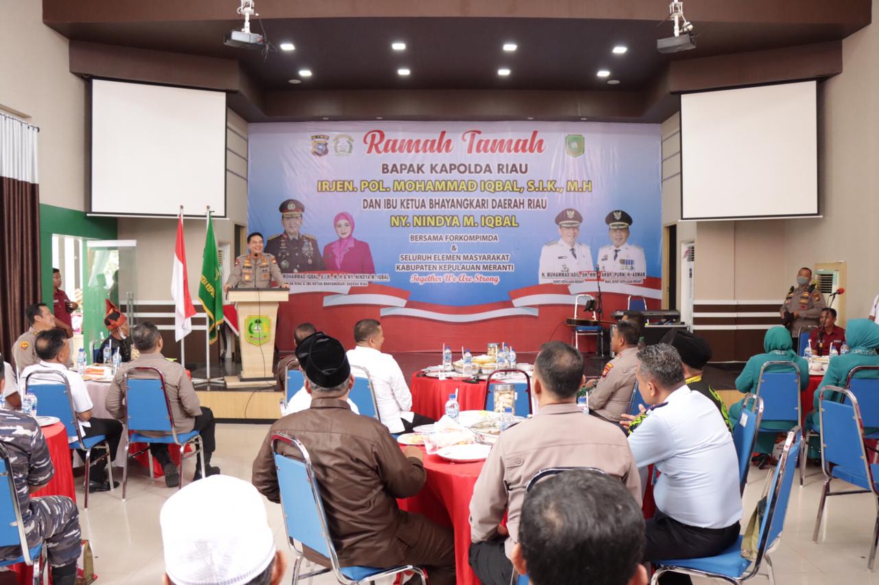 Kapolda Riau Berharap Kinerja Polri dan TNI Terus Didukung