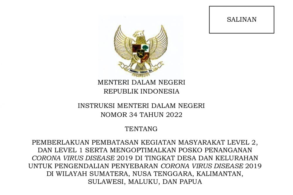 12 Kabupaten dan Kota di Riau Masuk PPKM Level 1