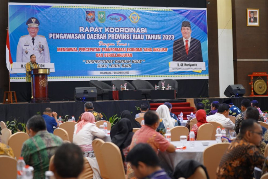Inspektorat Riau Gelar Rakorwasda 2023