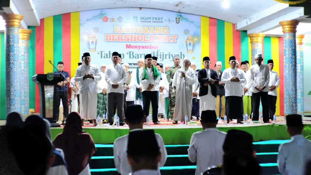 Sambut Tahun Baru Islam, Plt Bupati Asmar Selawat dan Doa Bersama di Rangsang