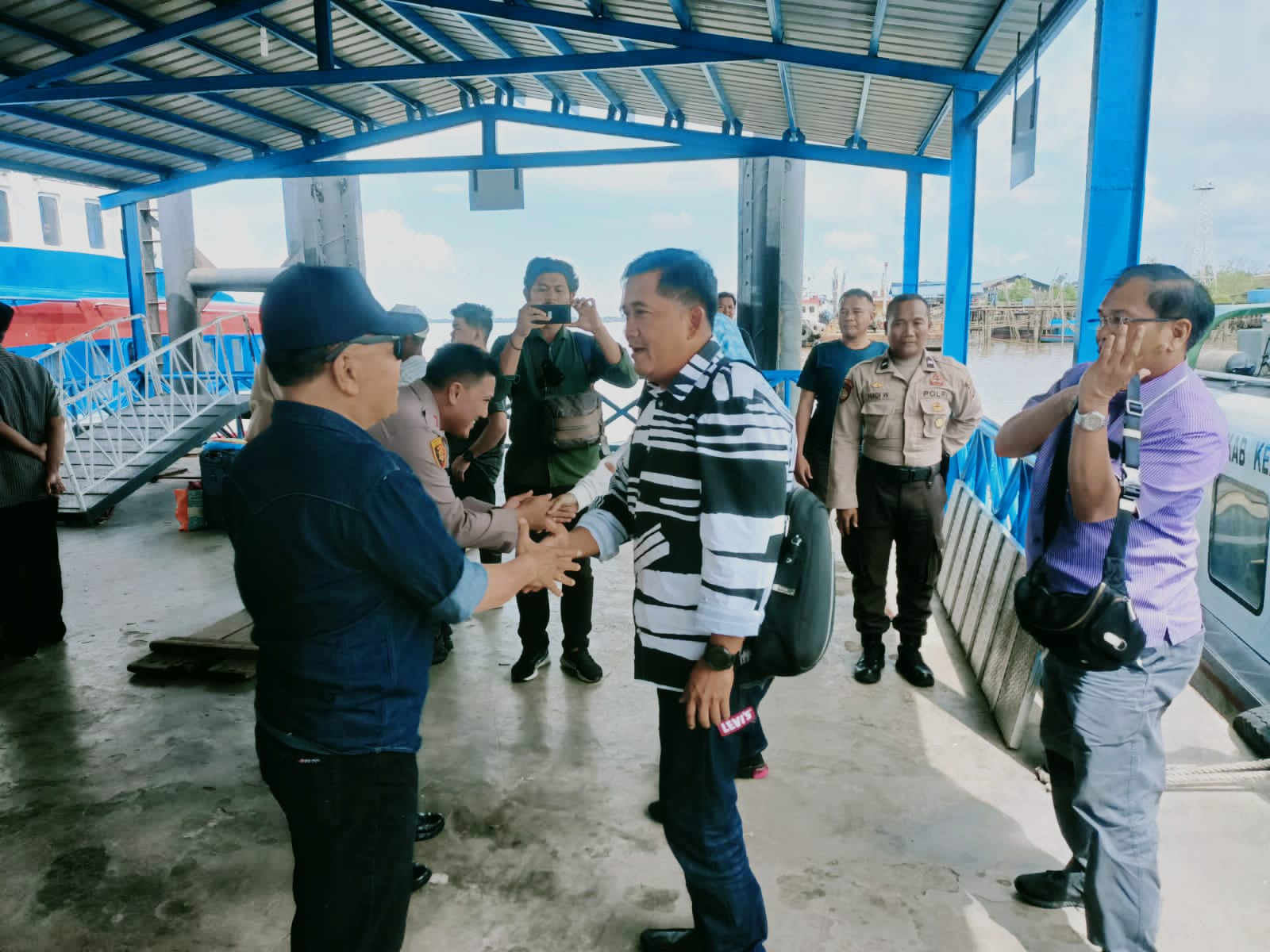 Direktur Intelkam Polda Riau Berkunjung Ke Kabupaten Kepulauan Meranti
